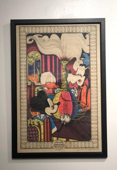 Original Rare 1970s Walt Disney Poster by Gawdawful Graphics