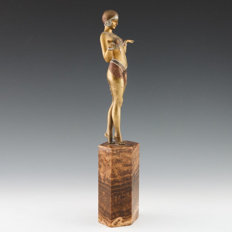 Original Rare and Fine Example of a Demetre Chiparus Bronze Sculpture ...