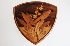 Originale raro antico francese Art Nouveau  Tavolino / Gueridon di Emile Gallé