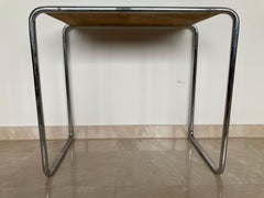 Original Rare Bauhaus Chrome Side Table by Mucke Melder, 1930s