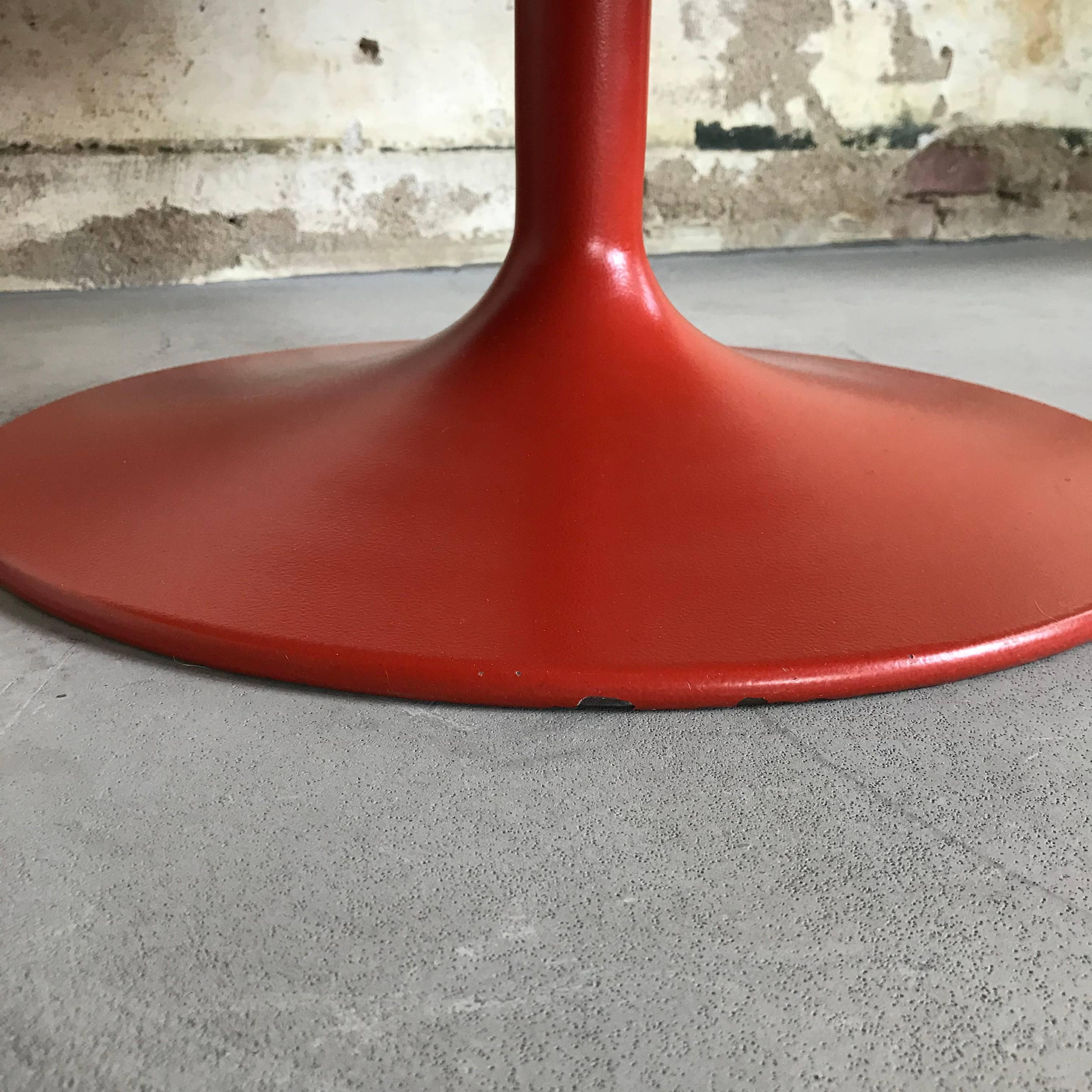 Lacquered Original Rare Vintage Coffee Table 'Circle' by Pierre Paulin for Artifort, 1960s