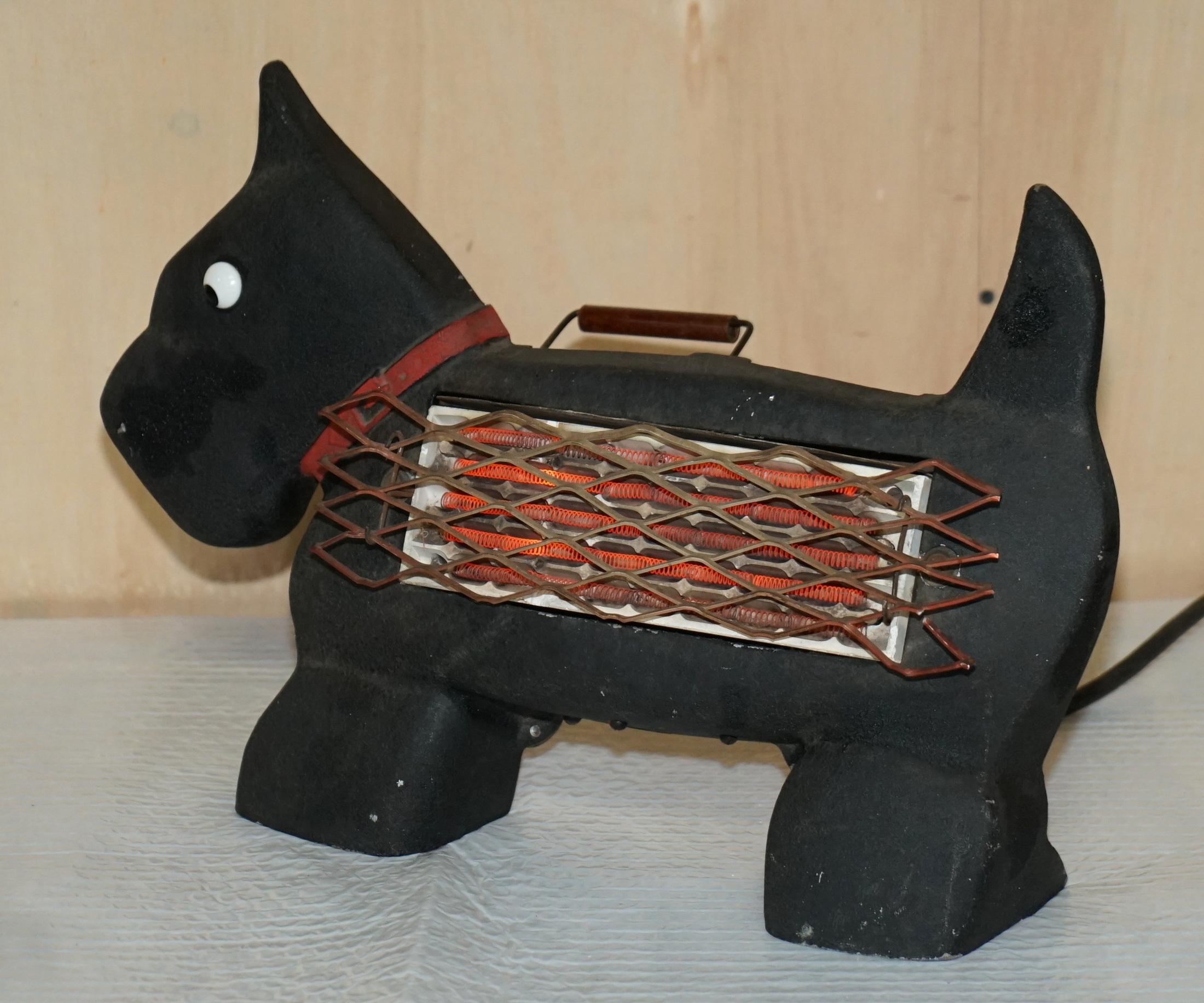 Royal House Antiques

Royal House Antiques is delighted to offer for this exquisite totally original fully restored Art Deco Zooray Highland Terrier electric heater

A very well made and decorative heater, its fully functional and looks amazing

The