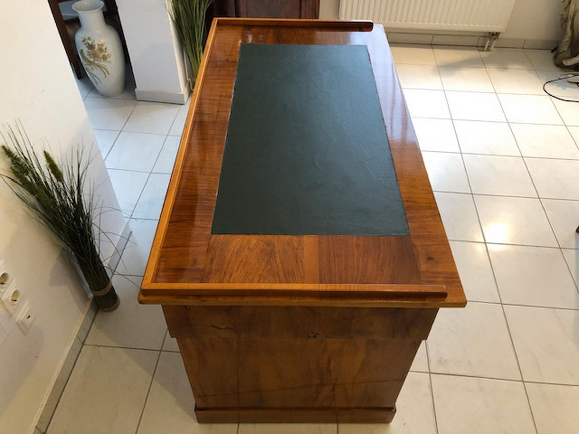 Austrian Original Restored Late Biedermeier Desk, circa 1865 For Sale