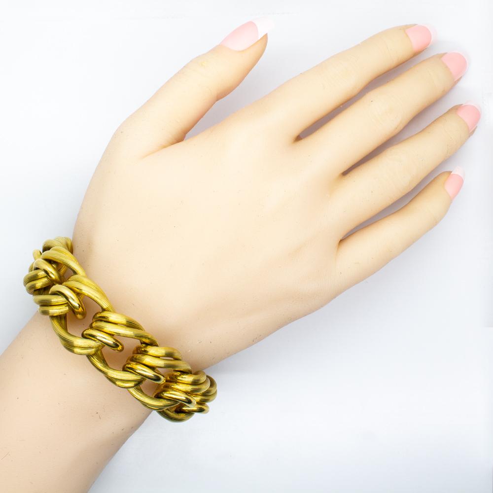 Original Retro 18 Karat Gold Bracelet 1
