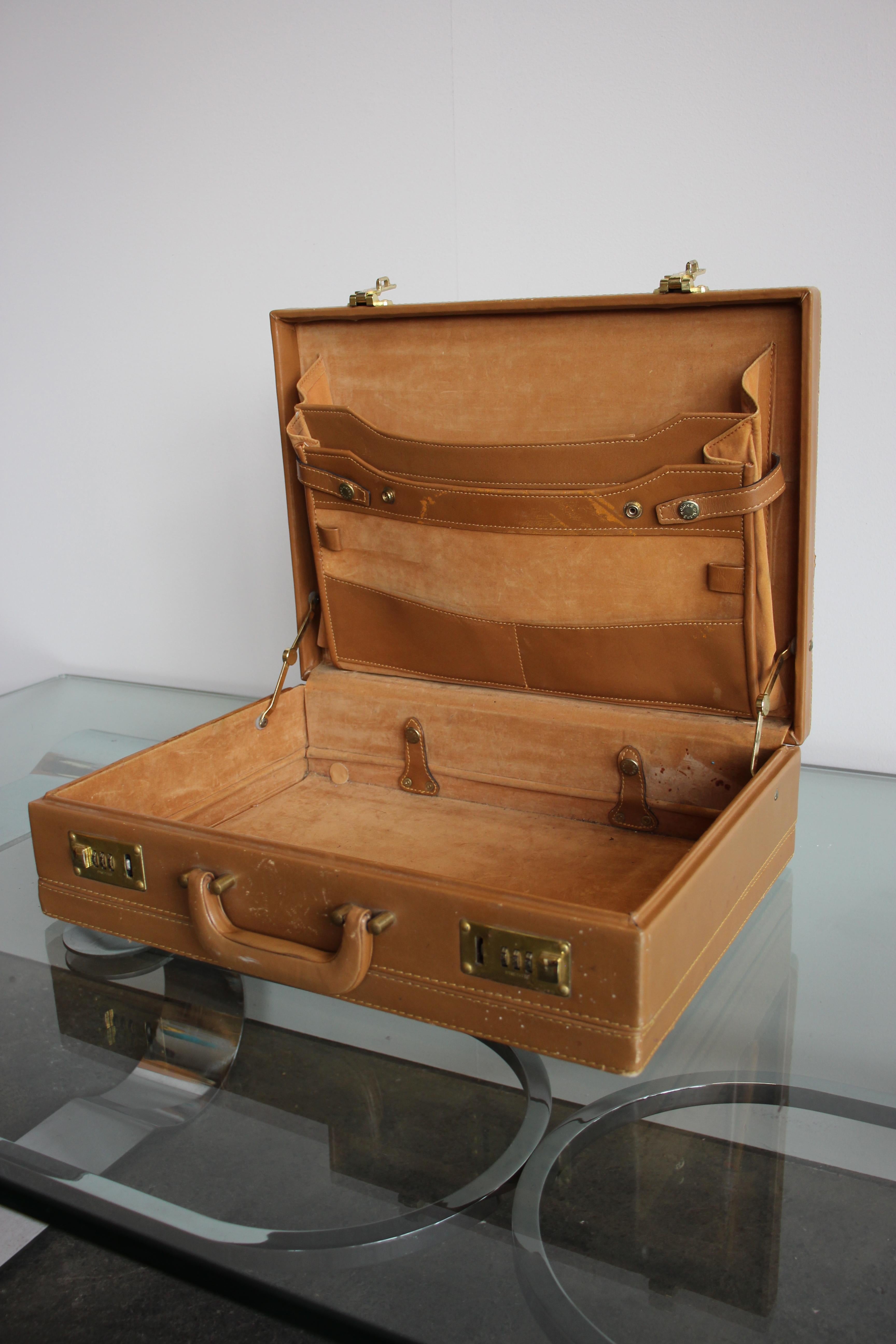 Original Retro Briefcase by Adidas from the 1970s, Vintage Suitcase 2