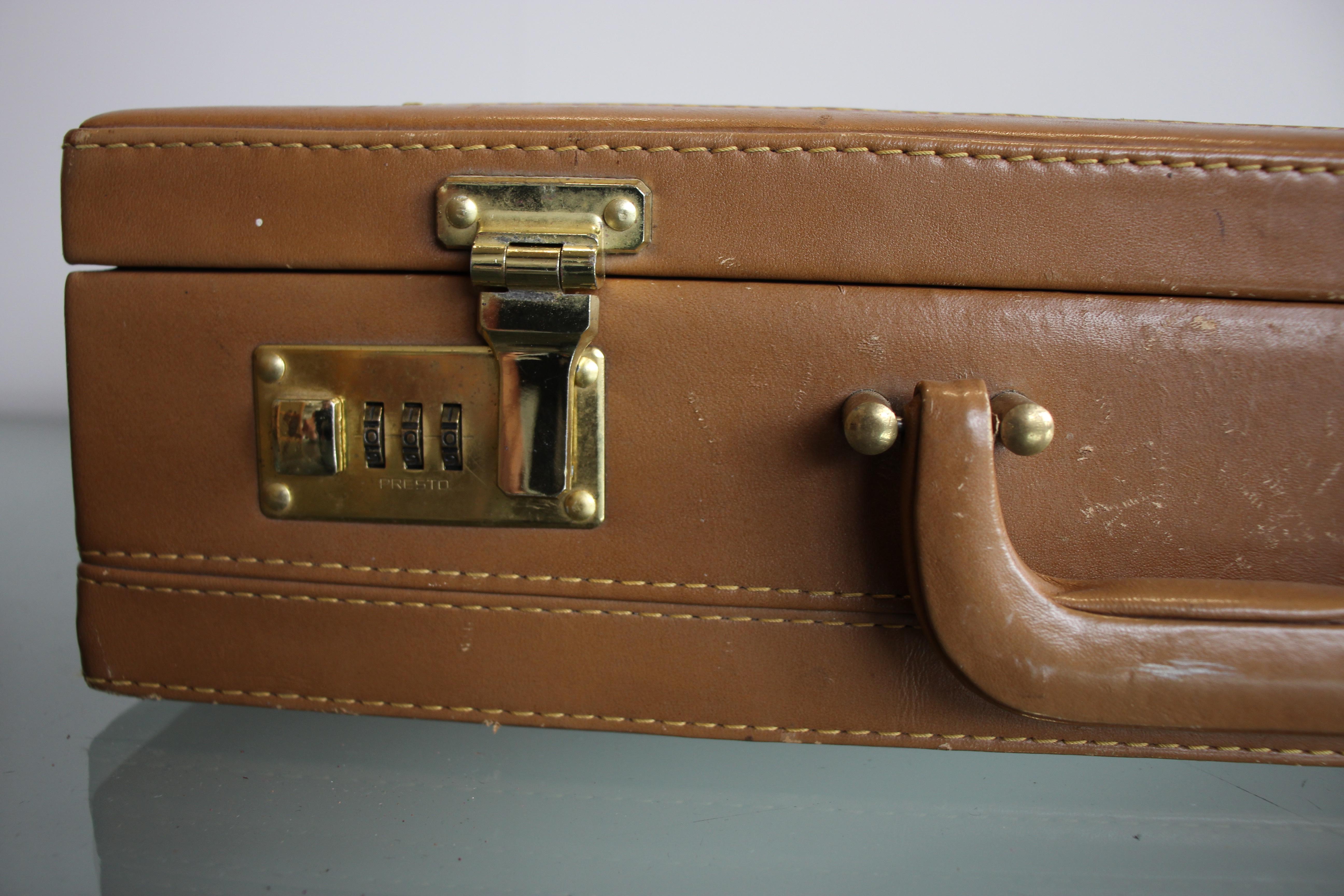 Late 20th Century Original Retro Briefcase by Adidas from the 1970s, Vintage Suitcase