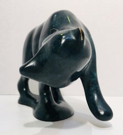 Sculpture originale d'ours en bronze en édition limitée « Old Silvertip » de Robert Deurloo