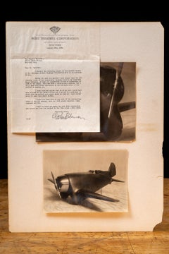 Original Robinson Airfoil Fuselage Aircraft Patent Model