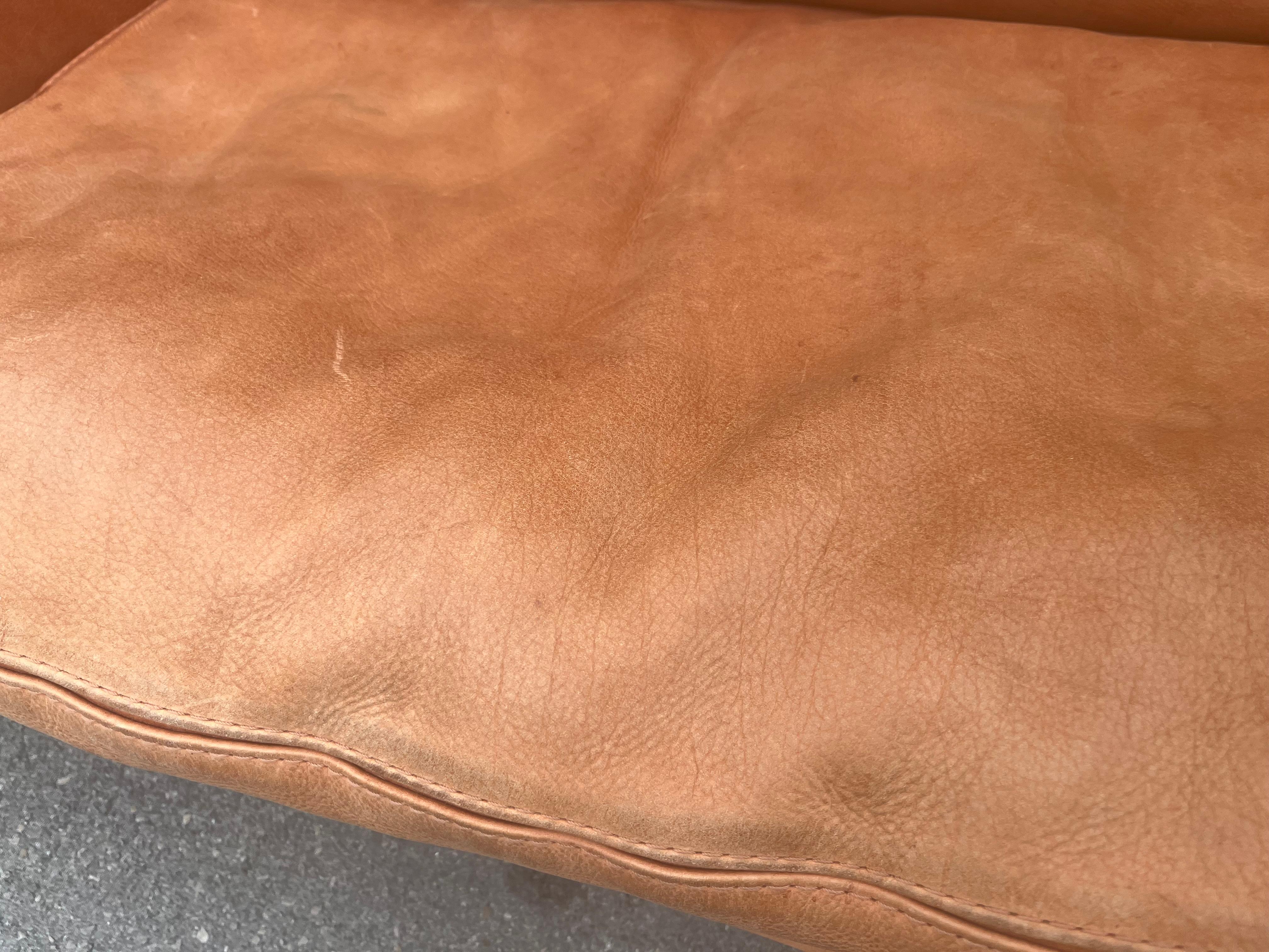 Original Roche Bobois Leather Sofa For Sale 6