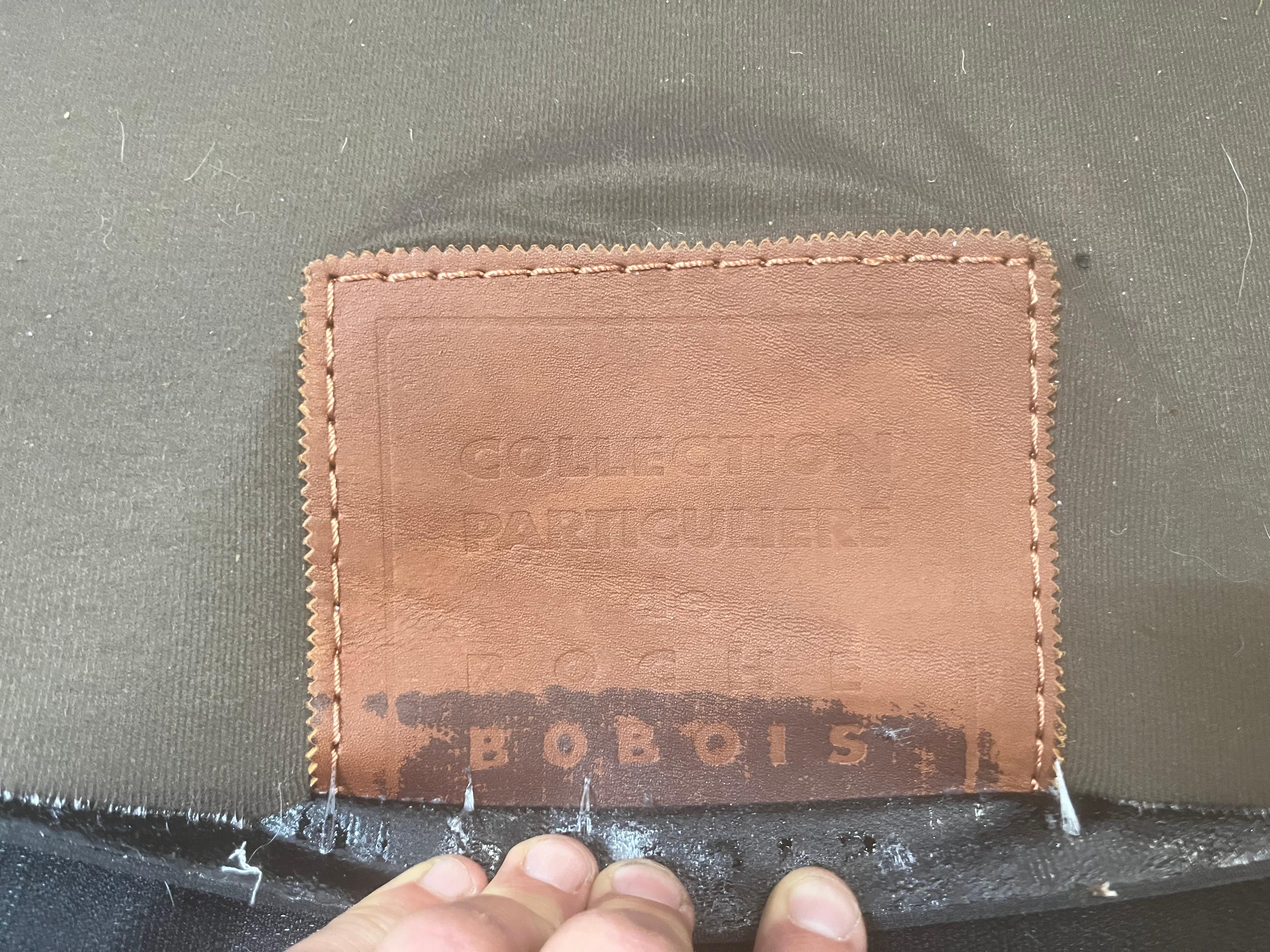 Original Roche Bobois Leather Sofa For Sale 9