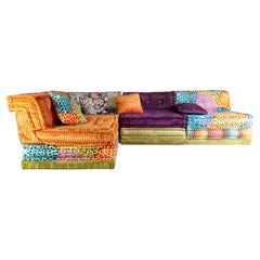Original Roche Bobois Mah Jong Ecksofa Hans Hopfer Missoni Modul