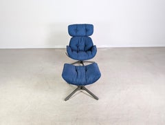 Original Roche Bobois Sessel + Ottoman Quiet Life 2 Cédric Ragot