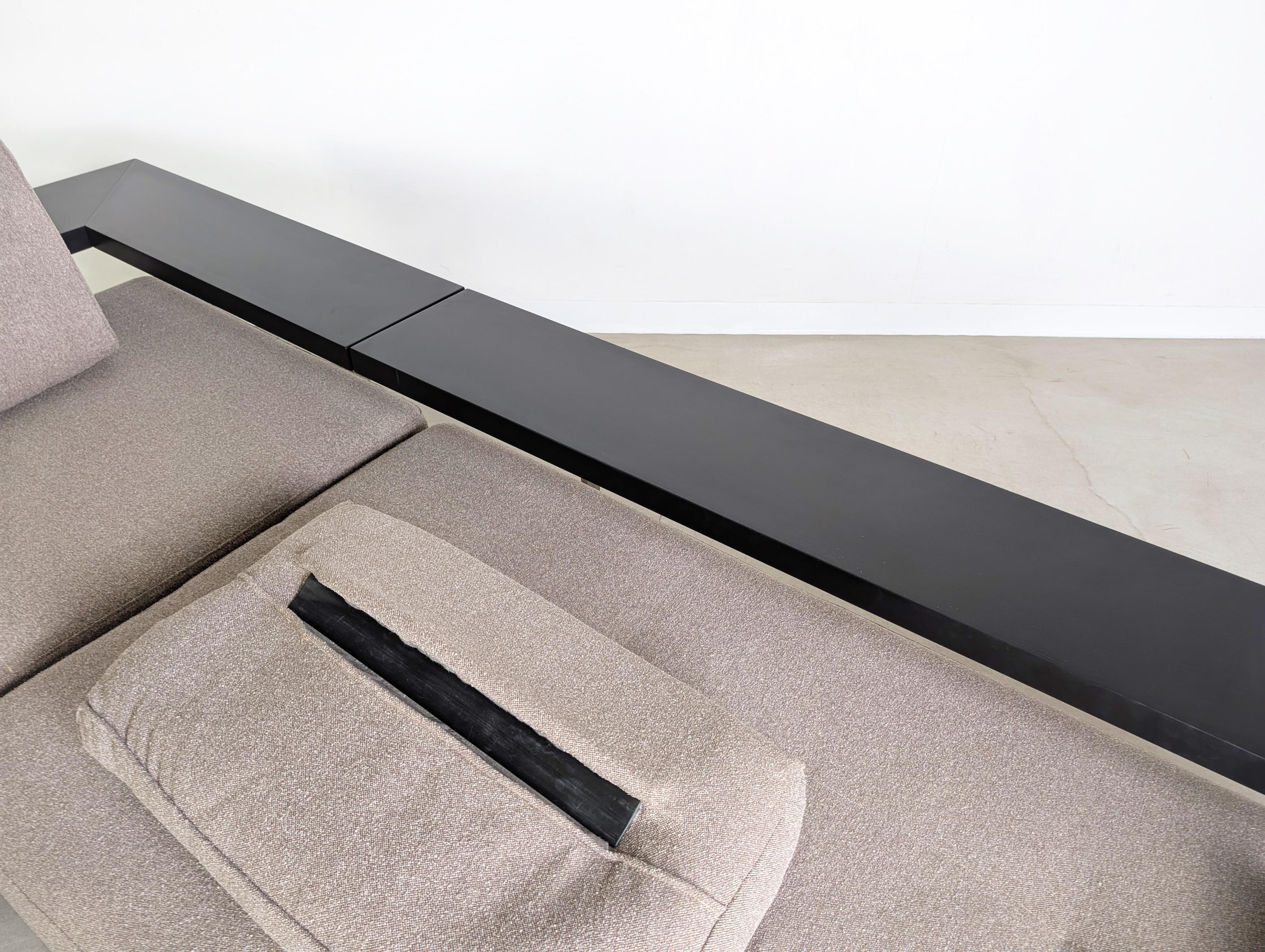 Original Rolf Benz Ecksofa Dono 6100 Couch Design Sofa Stoff en vente 3