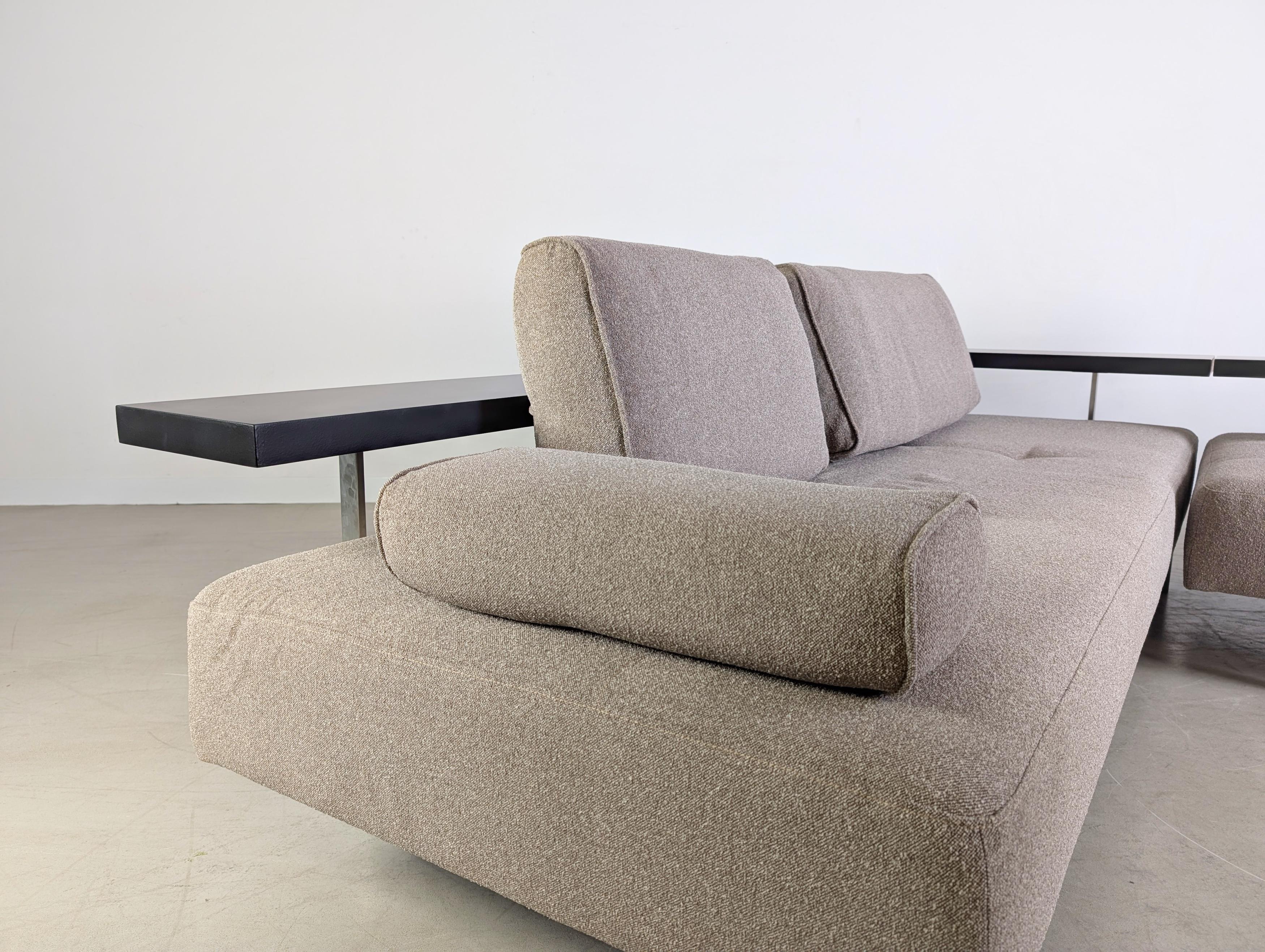 Original Rolf Benz Ecksofa Dono 6100 Couch Design Sofa Stoff en vente 1