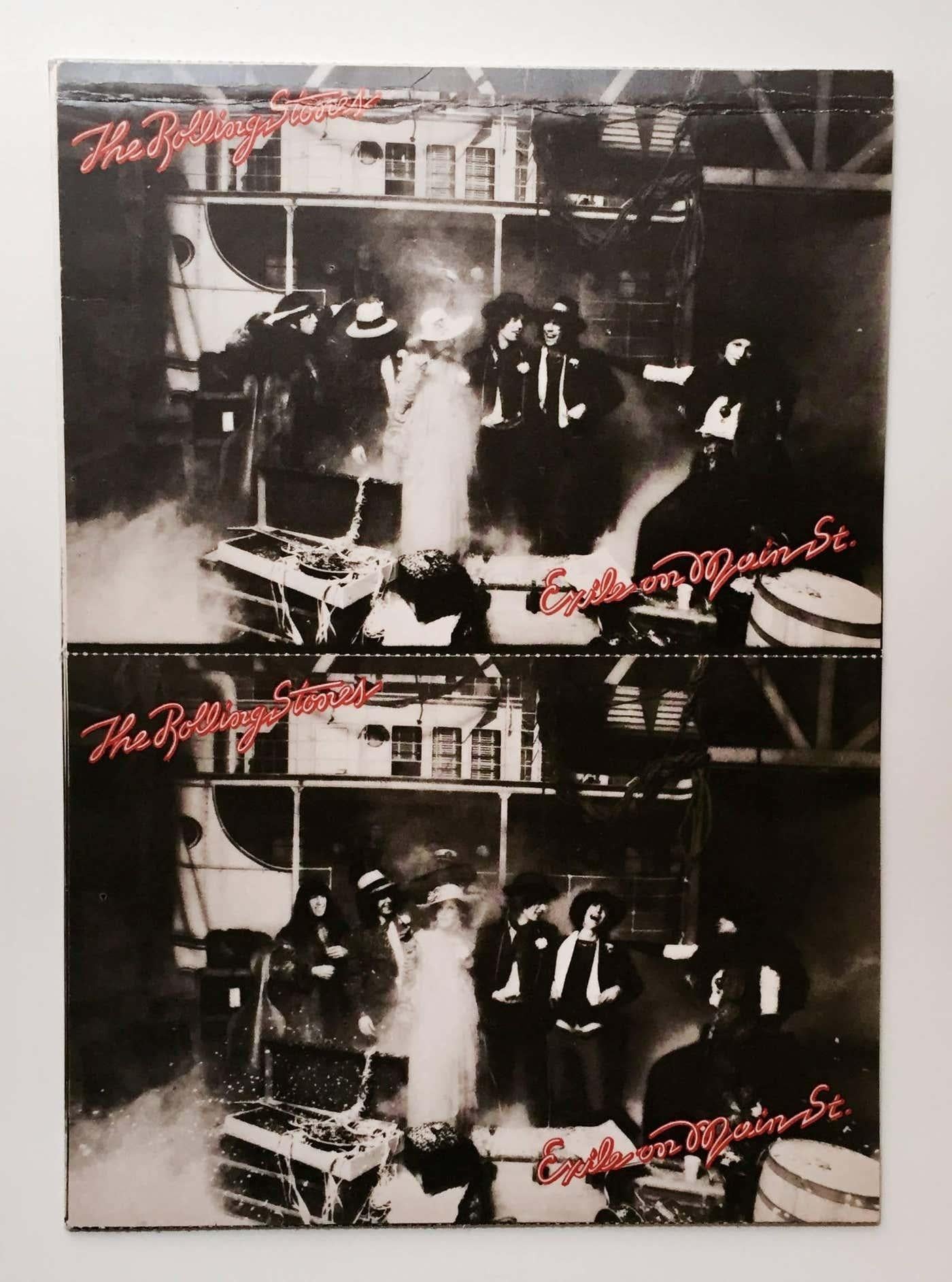 Original Rolling Stones Exile on Main Street Vinyl Record album 'First Pressing' 1