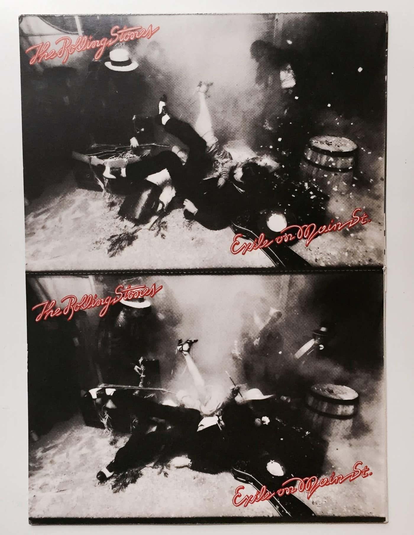 Original Rolling Stones Exile on Main Street Vinyl Record album 'First Pressing' 2