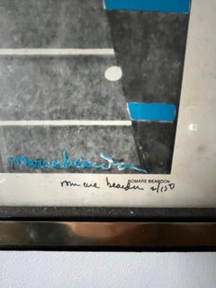 Original Romare Bearden Lithograph The Wall Signed Numbered