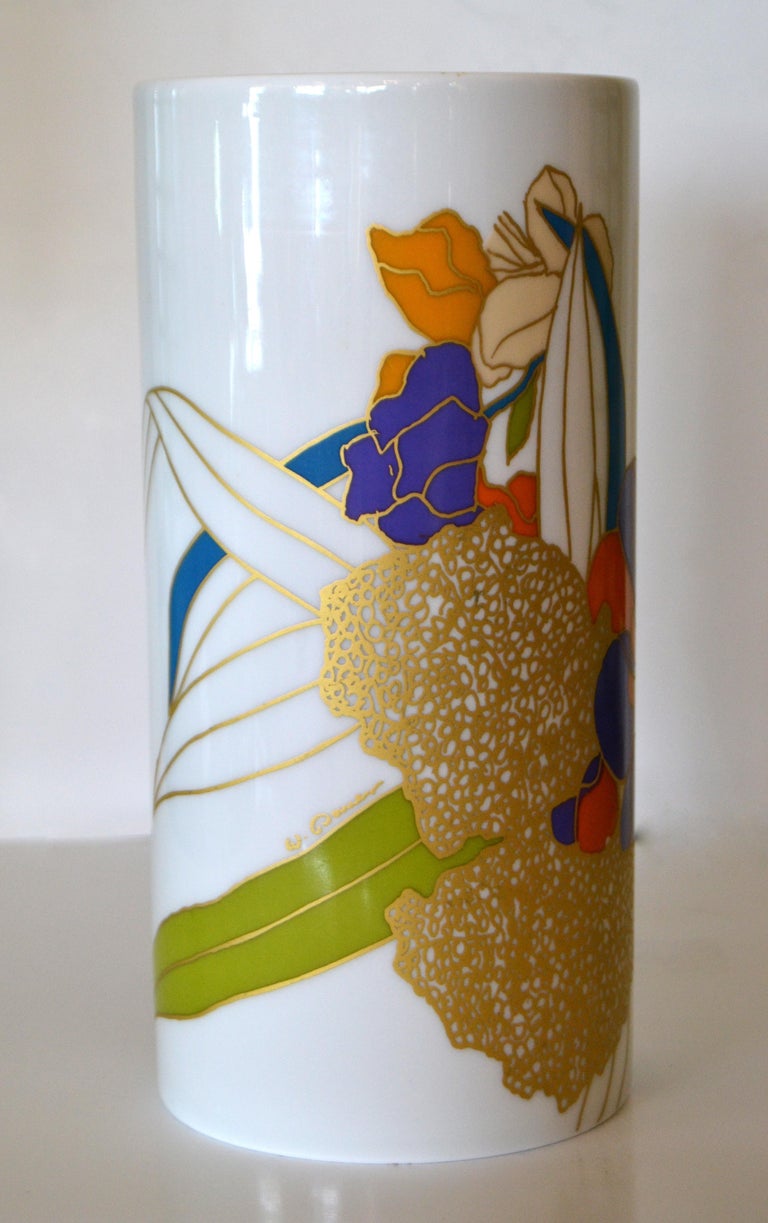 Original Rosenthal Porcelain Flower Vase StudioLinie Germany by