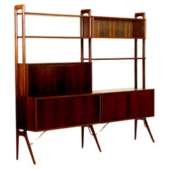 original rosewood bookcase by Kurt Østervig, Denmark.