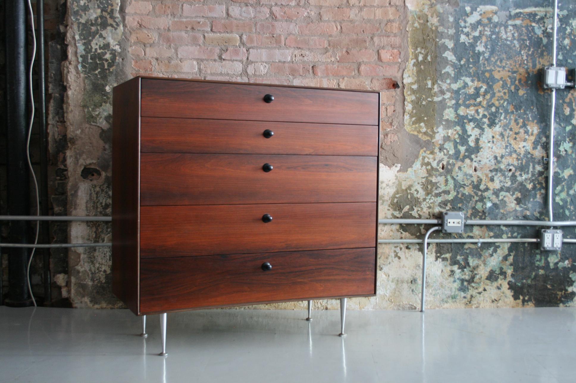 American Original Rosewood Thin Edge Series Dresser by George Nelson for Herman Miller