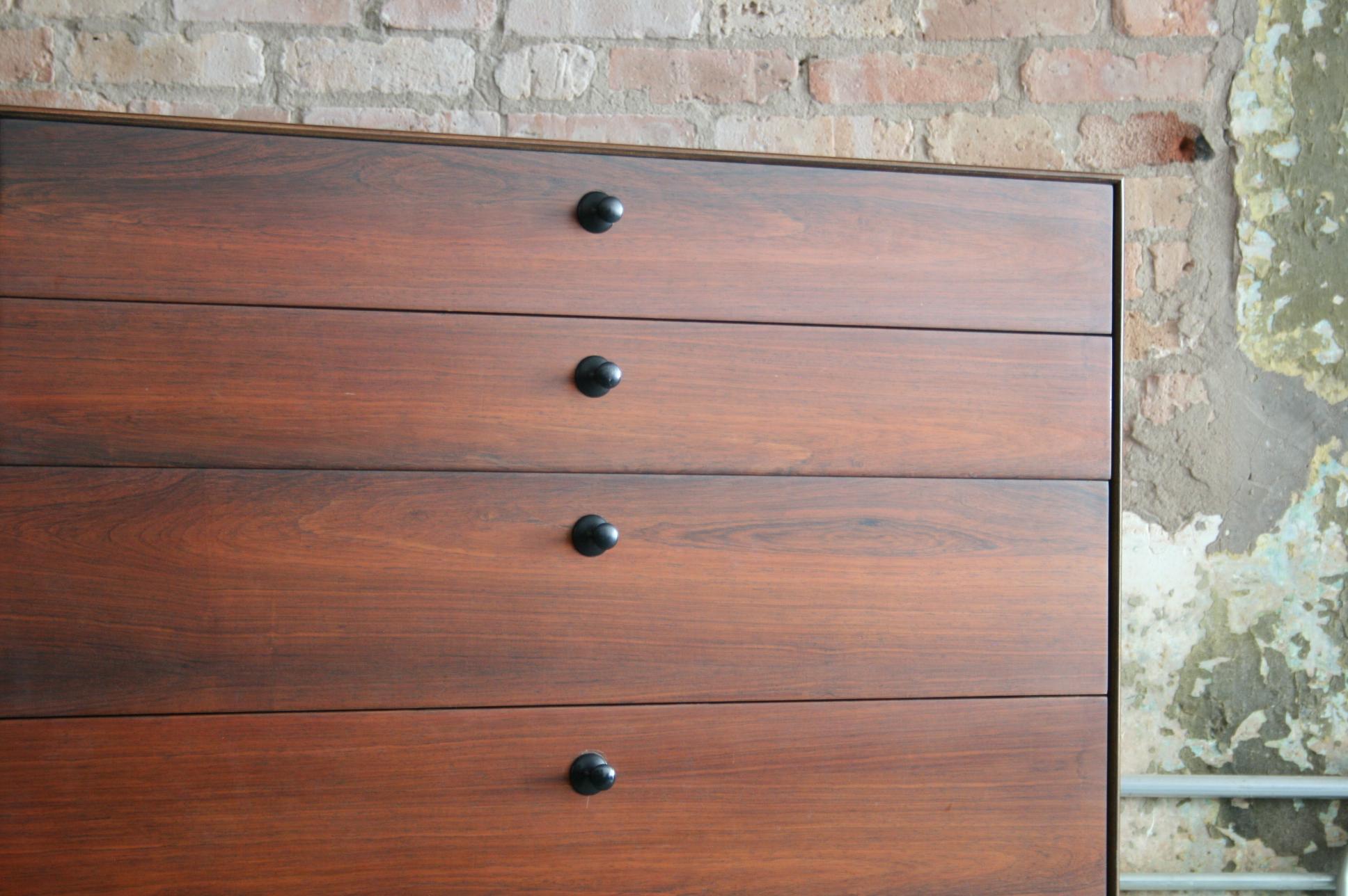 Original Rosewood Thin Edge Series Dresser by George Nelson for Herman Miller 1