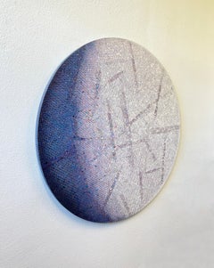 Originales abstraktes Originalgemälde aus Acryl von Paul Maxwell 1925-2015