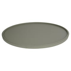 Bandeja redonda de cuero original CLIZIA 32
