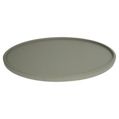 Bandeja redonda de cuero original CLIZIA 39