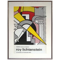Original Roy Lichtenstein offset lithograph, "Stedelijk Museum Poster"