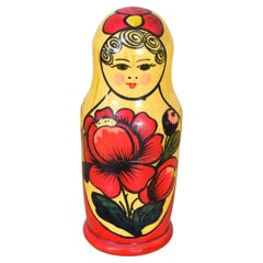 Original Russian Matryoshka Doll from the 60s