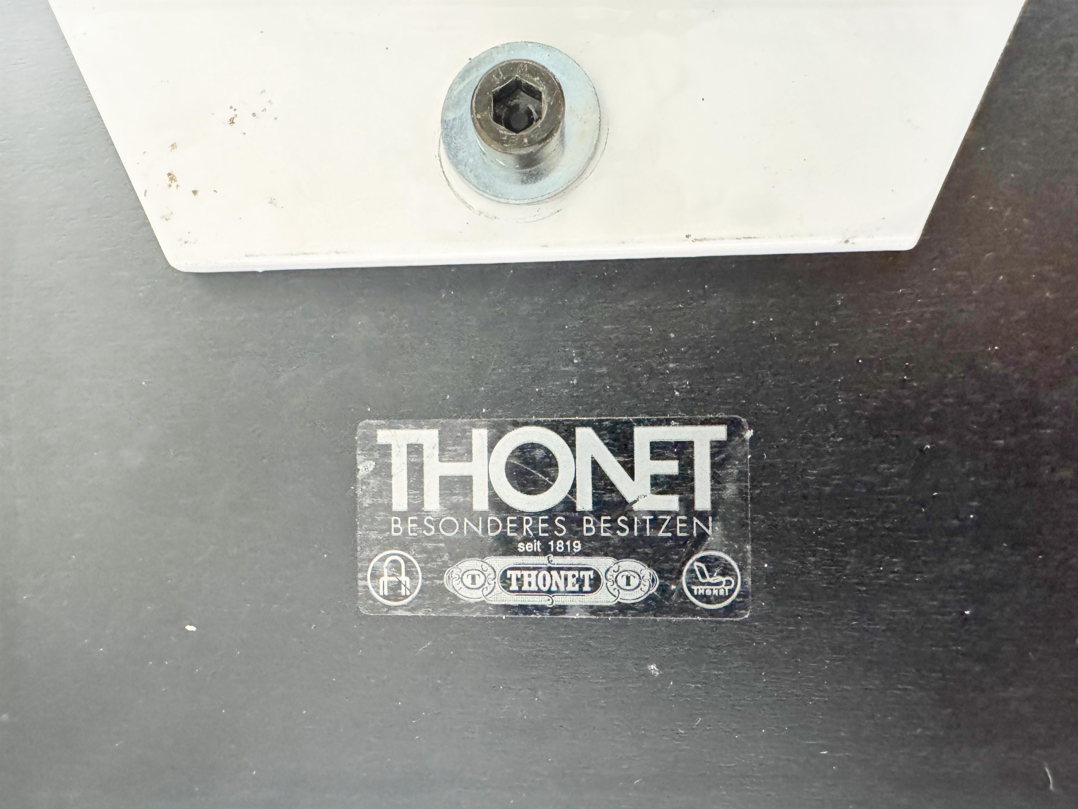 Original S1047 Thonet Esstisch ausziehbar 1980 Design Tisch en vente 3