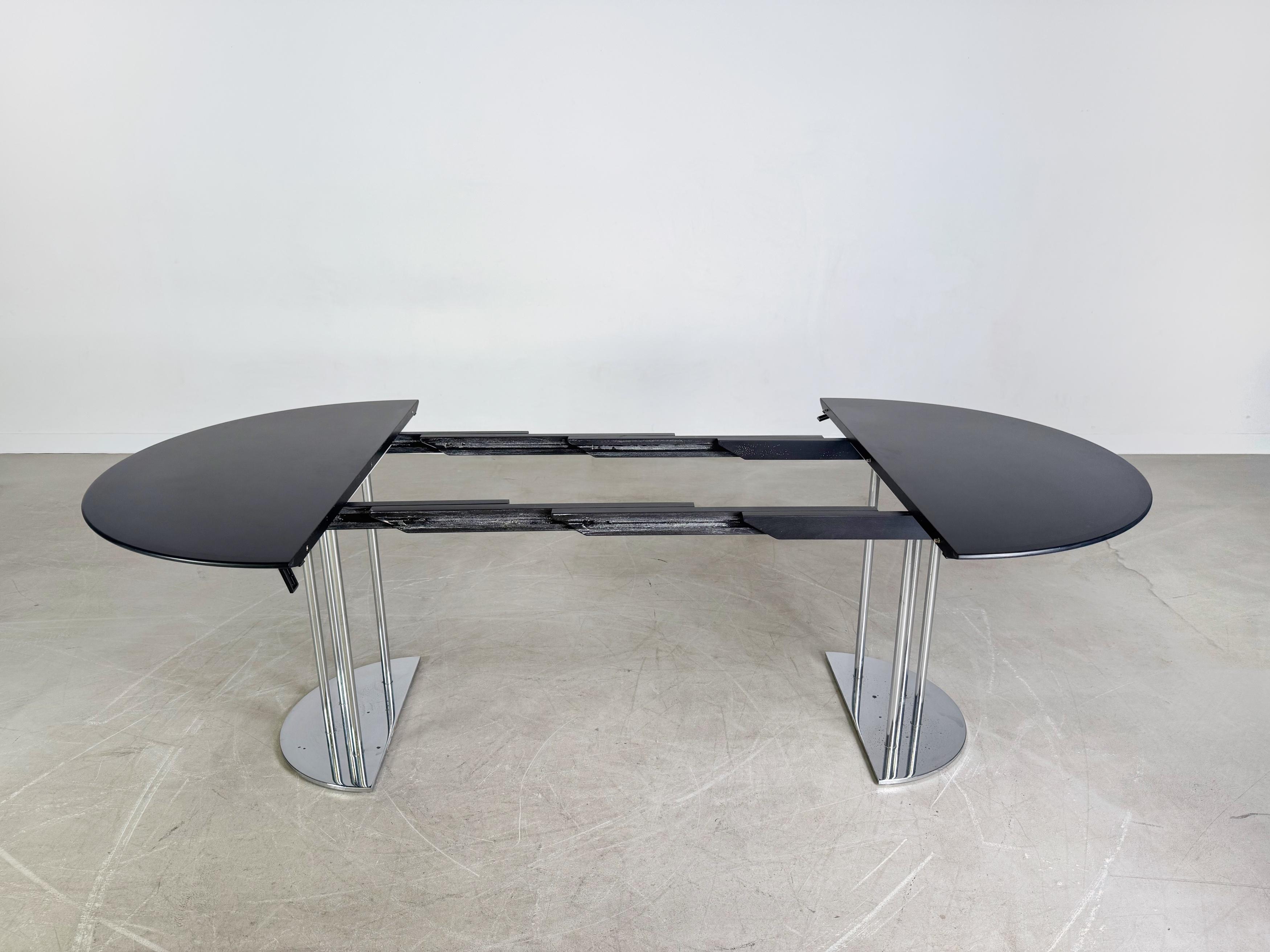 Original S1047 Thonet Esstisch ausziehbar 1980 Design Tisch en vente 6