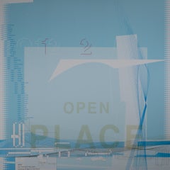 Originalplakat der Olympischen Sommerspiele in San Francisco, 2002 von Jean Orlebeke