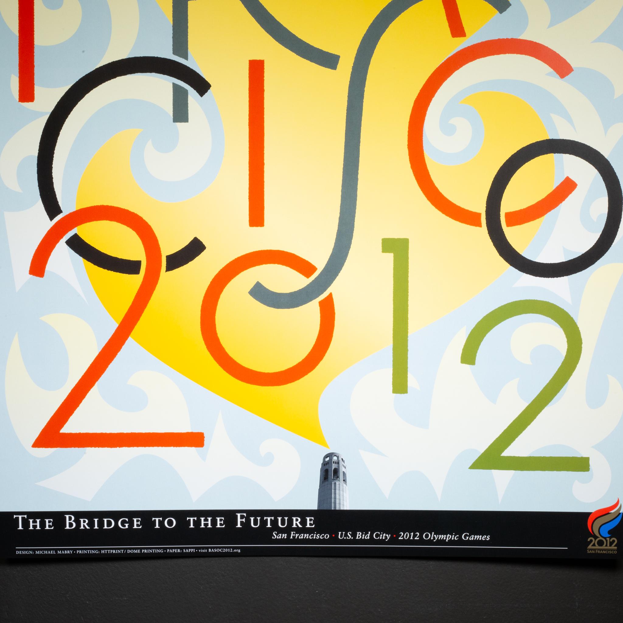 Originalplakat der Olympischen Sommerspiele in San Francisco, 2002 von Michael Mabry (Moderne) im Angebot