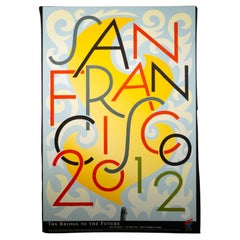 Original San Francisco Olympic Summer Games Poster, 2002 by Michael Mabry