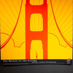 Original San Francisco Olympic Summer Games Poster, 2002 by Michael Schwab