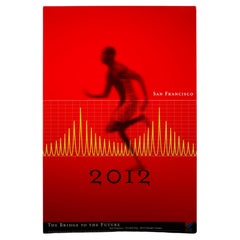 Original San Francisco Olympic Summer Games Poster, 2002 by Min Wang