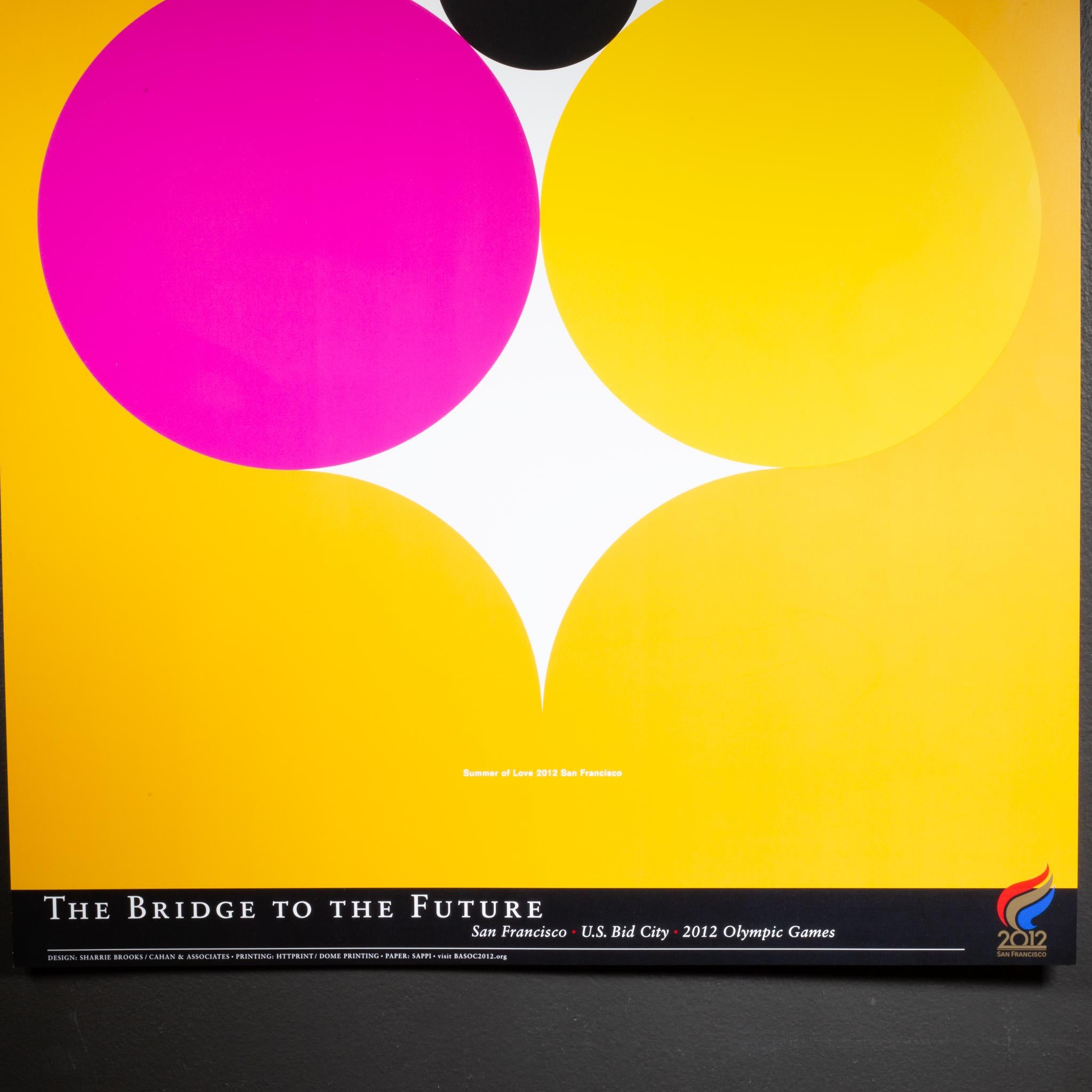 Original San Francisco Olympische Sommerspiele Poster, 2002 von Sharrie Brooks (Moderne) im Angebot