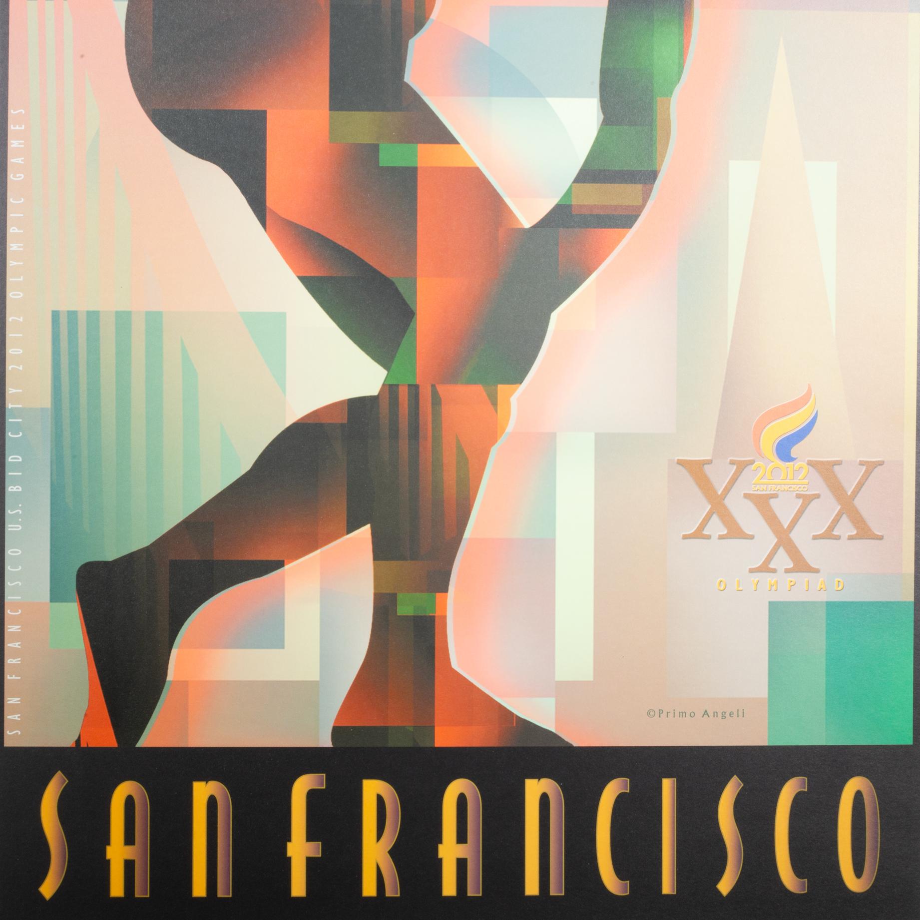 À PROPOS DE

Affiche originale créée pour la tentative infructueuse de San Francisco d'obtenir les Jeux olympiques d'été de 2012. Créée par l'artiste de renom Primo Angeli. 

    CRÉATEUR Primo Angeli.
    DATE DE FABRICATION c.2012.
    MATÉRIAUX