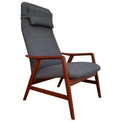 Original Scandinavian Design, Alf Svensson, Armchair, Model Kontour, Restored