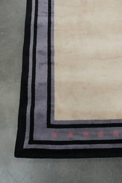 Alfombra original Schuitema de diseño Art Déco de la serie Decoforma 346x252cm