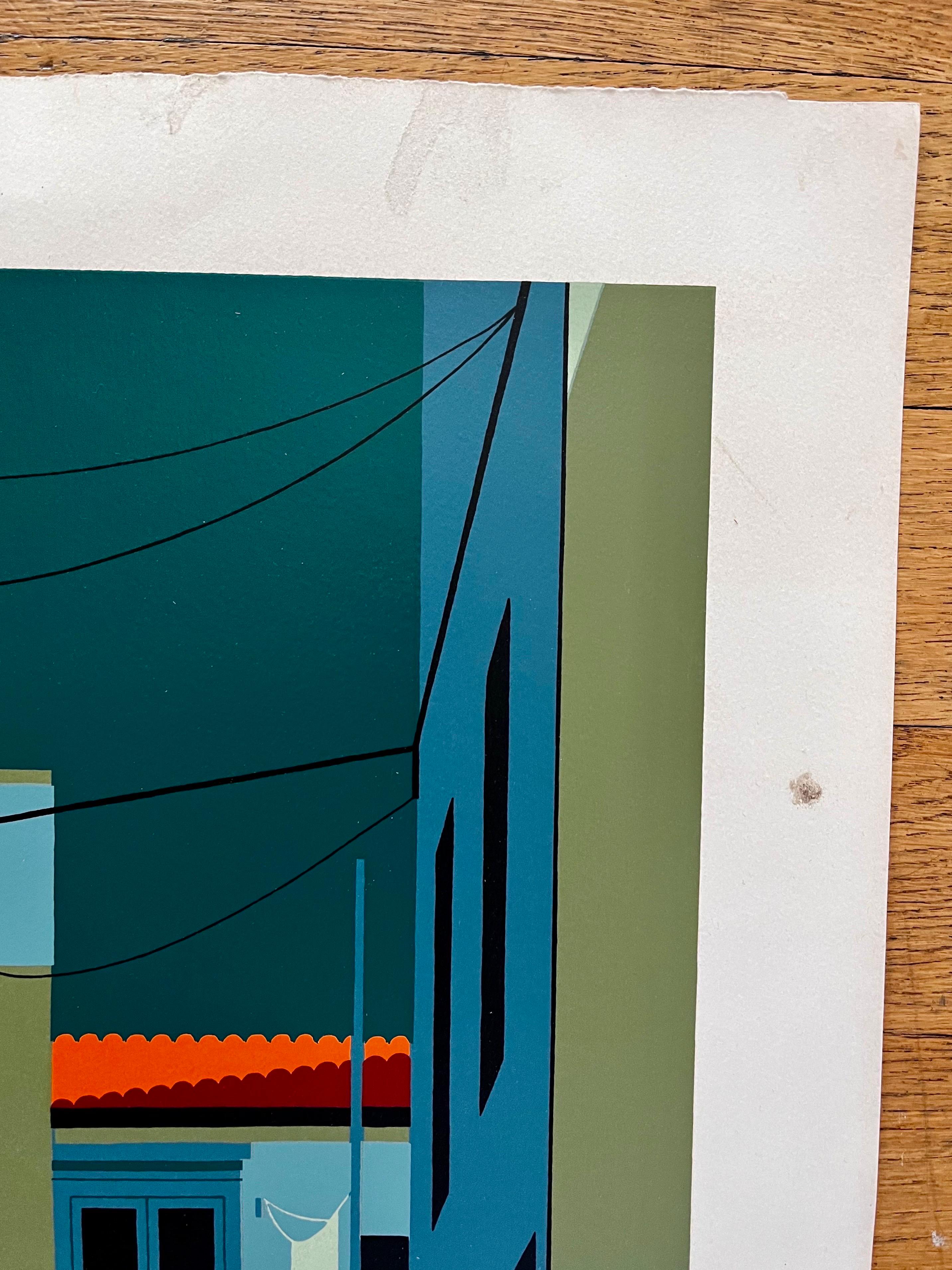 Serigrafía original de Betsey Bates, circa 1979 en venta 6