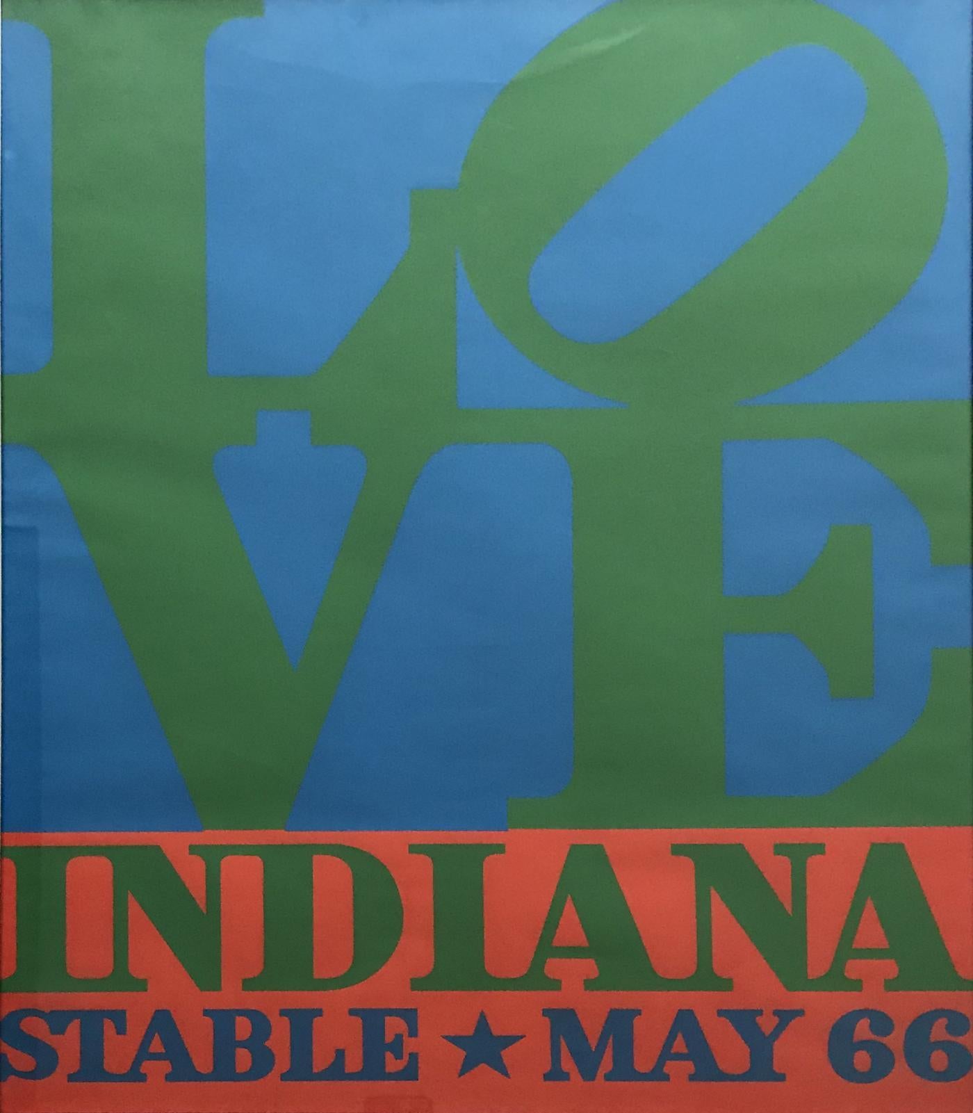 Original Screen Print by Robert Indiana In Good Condition For Sale In Miami, FL