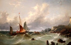 Original Seascape by W H Williamson