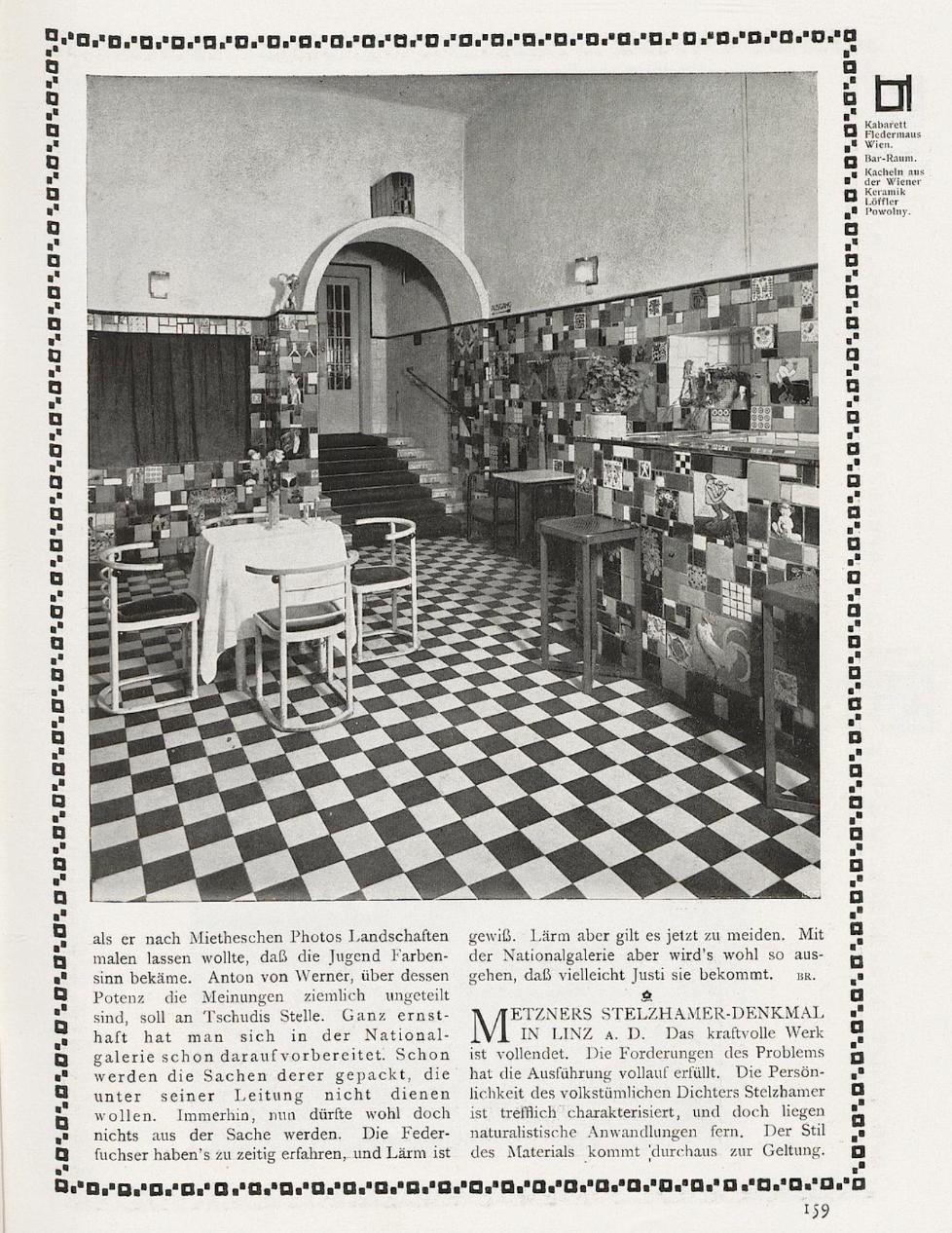 Original secessionistic Armchair (