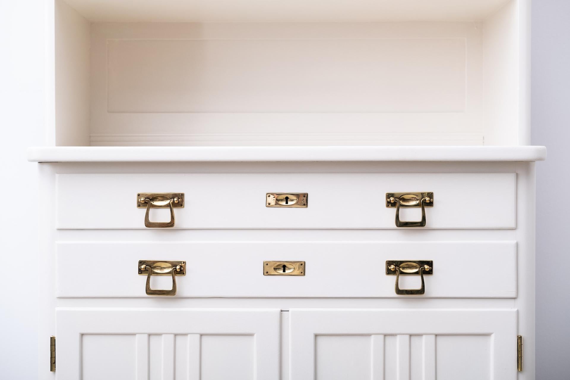 Original secessionistic Buffet by Otto Wytrlik (O.Wagners Student), Vienna, 1901 In Good Condition For Sale In Wien, AT