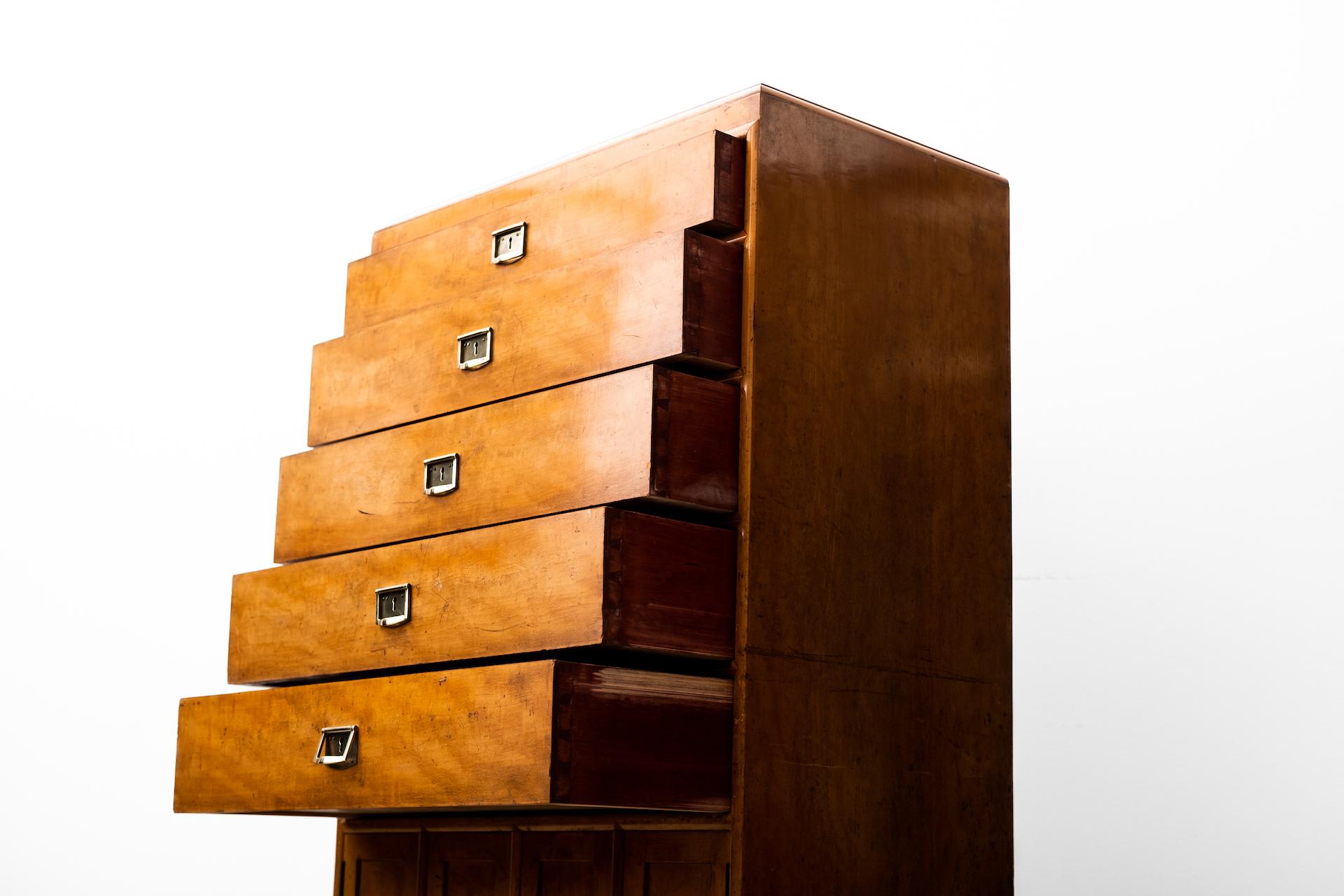 Original secessionistic Chest of Drawer, Anton Pospischil (Vienna, 1910) For Sale 10