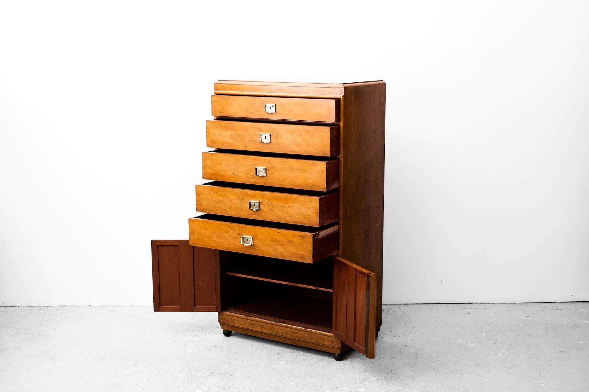 Original secessionistic Chest of Drawer, Anton Pospischil (Vienna, 1910) For Sale 2