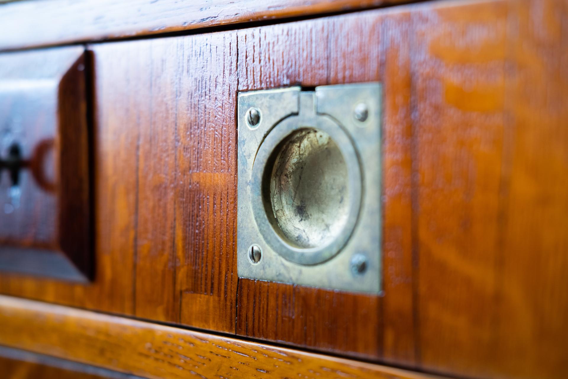 Original secessionistic Credenza, Wilhelm Schmidt attr. for Miksa Schmidt (1905) 5