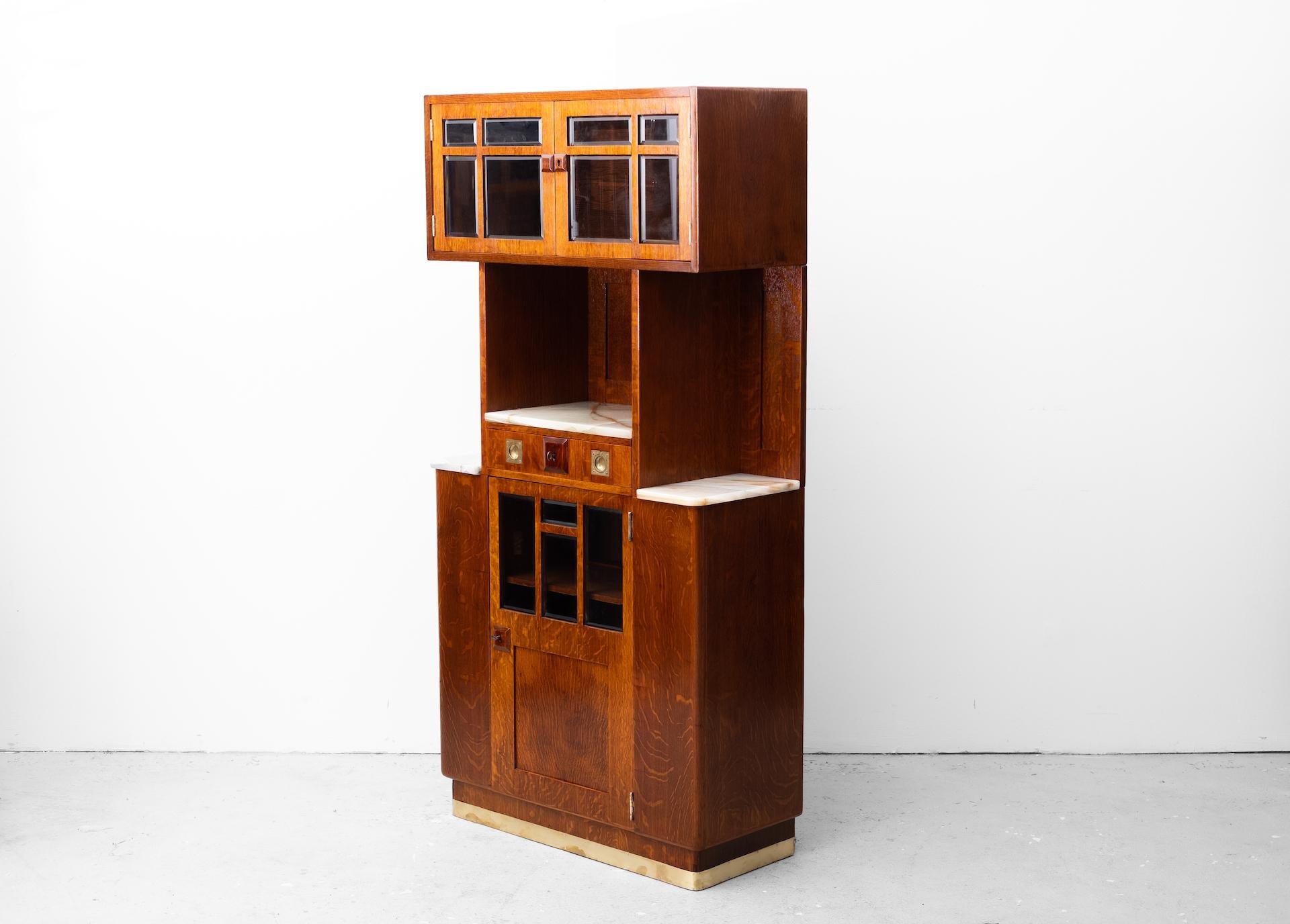 Original secessionistic Credenza, Wilhelm Schmidt attr. for Miksa Schmidt (1905) 7